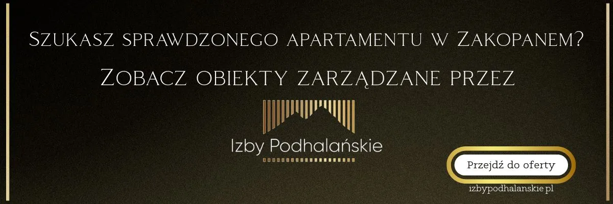 CTA: sprawdzone apartamenty w Zakopanem – Izby Podhalańskie