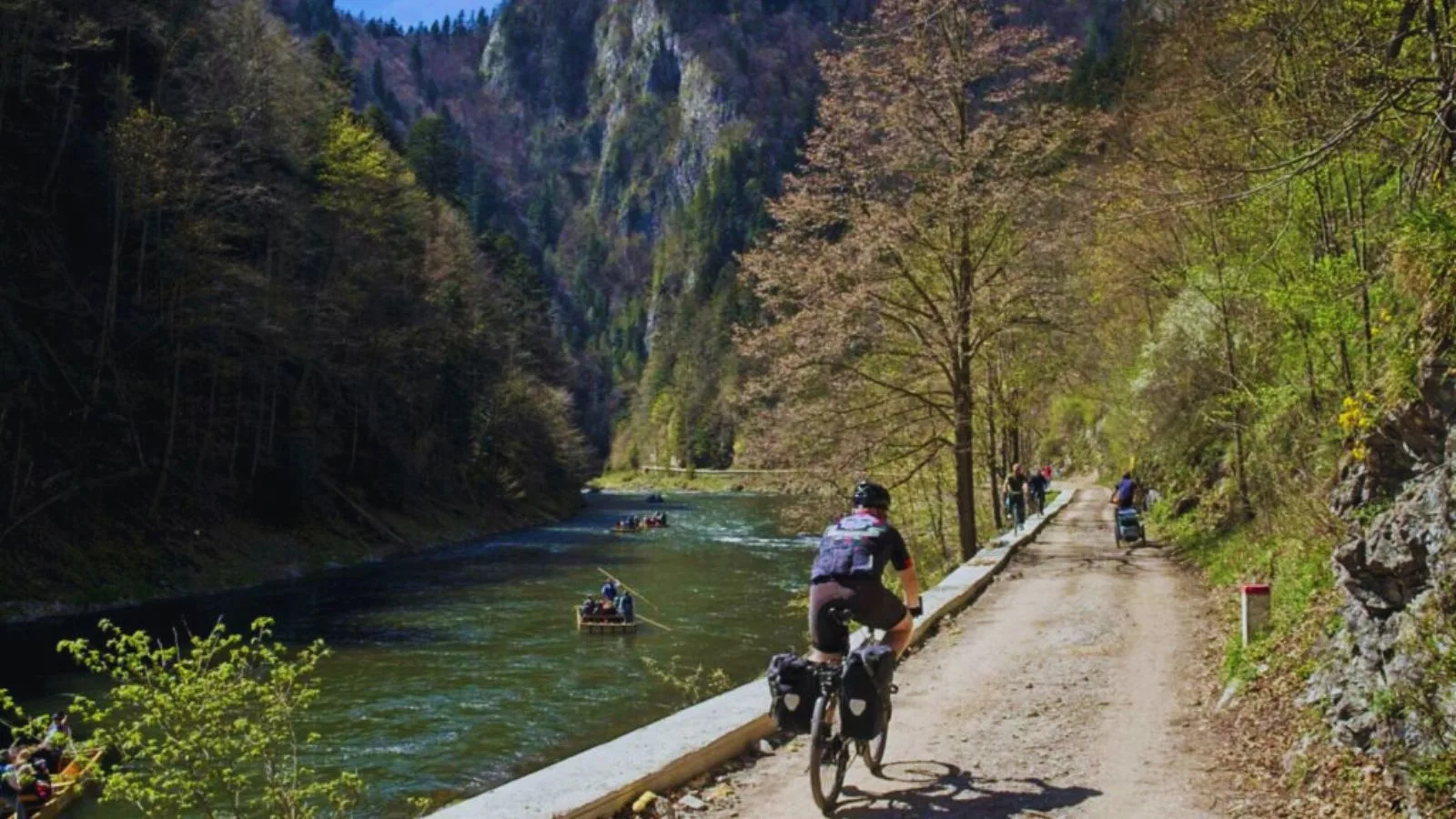 Rodzinny przejazd trasą VeloDunajec