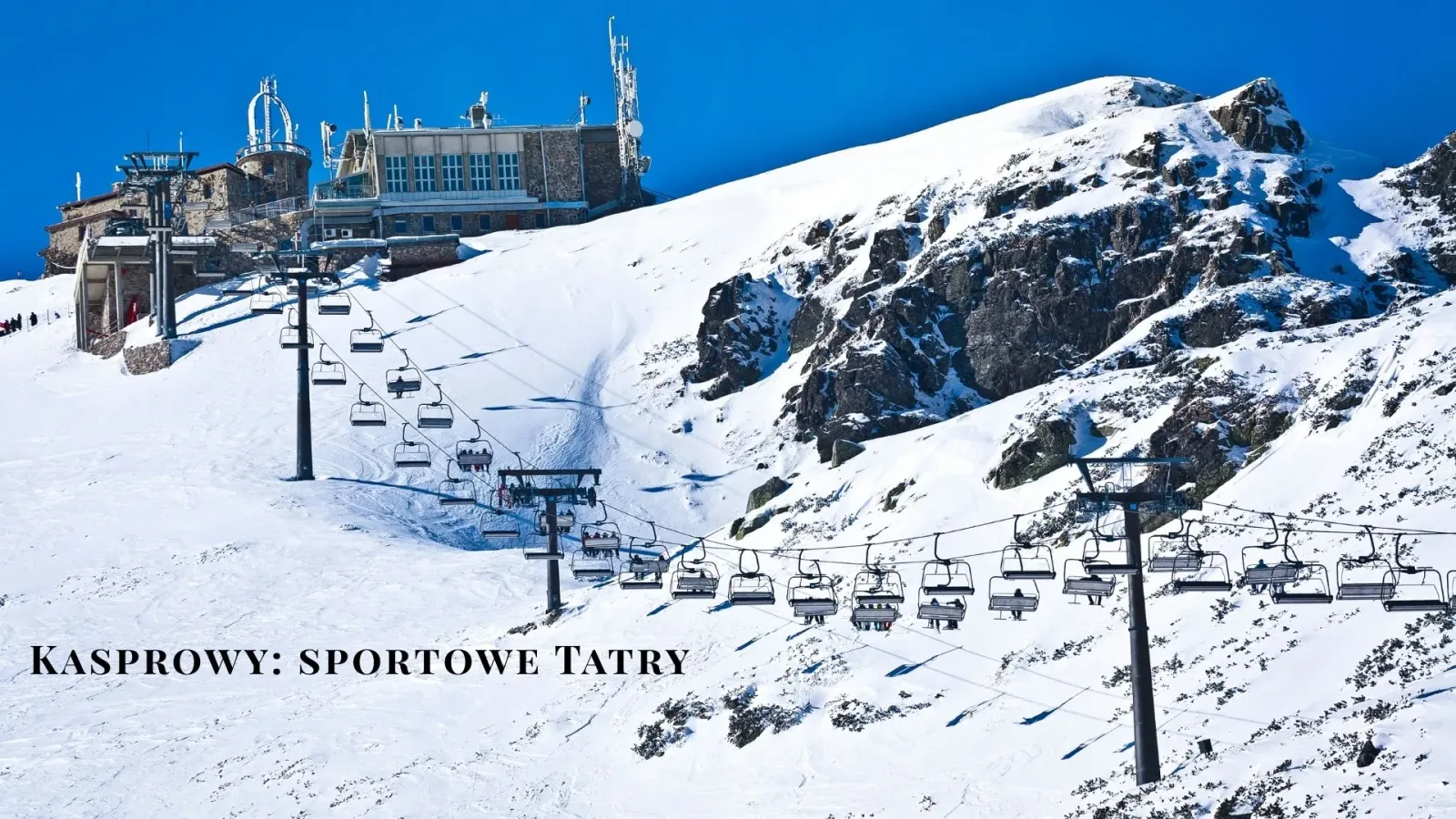 Kasprowy Wierch – sportowe narty w Zakopanem, strome trasy i kolej krzesełkowa w wysokich Tatrach